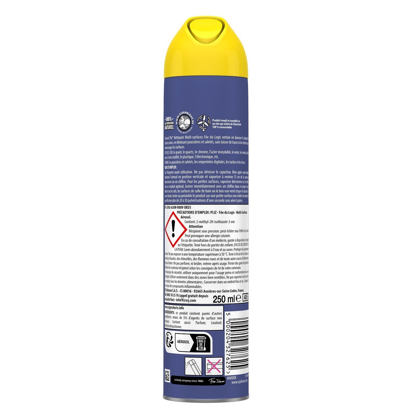 Nettoyant Ménager Multi-Surfaces Original Fée du Logis PLIZ