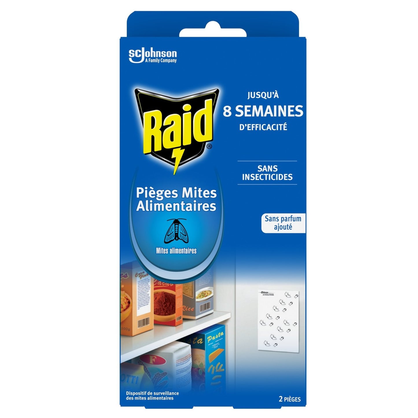 Piège Alimentaire Piège Mites Alimentaires RAID les 2 plaquettes piège