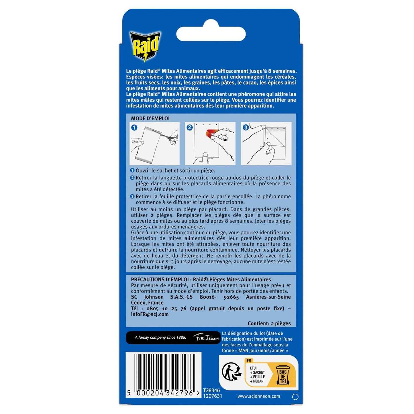 RAID Food Moth Trap