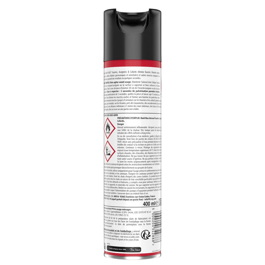 2-in-1-Insektizidspray gegen Ameisen, Spinnen und Kakerlaken Fast Action Max RAID