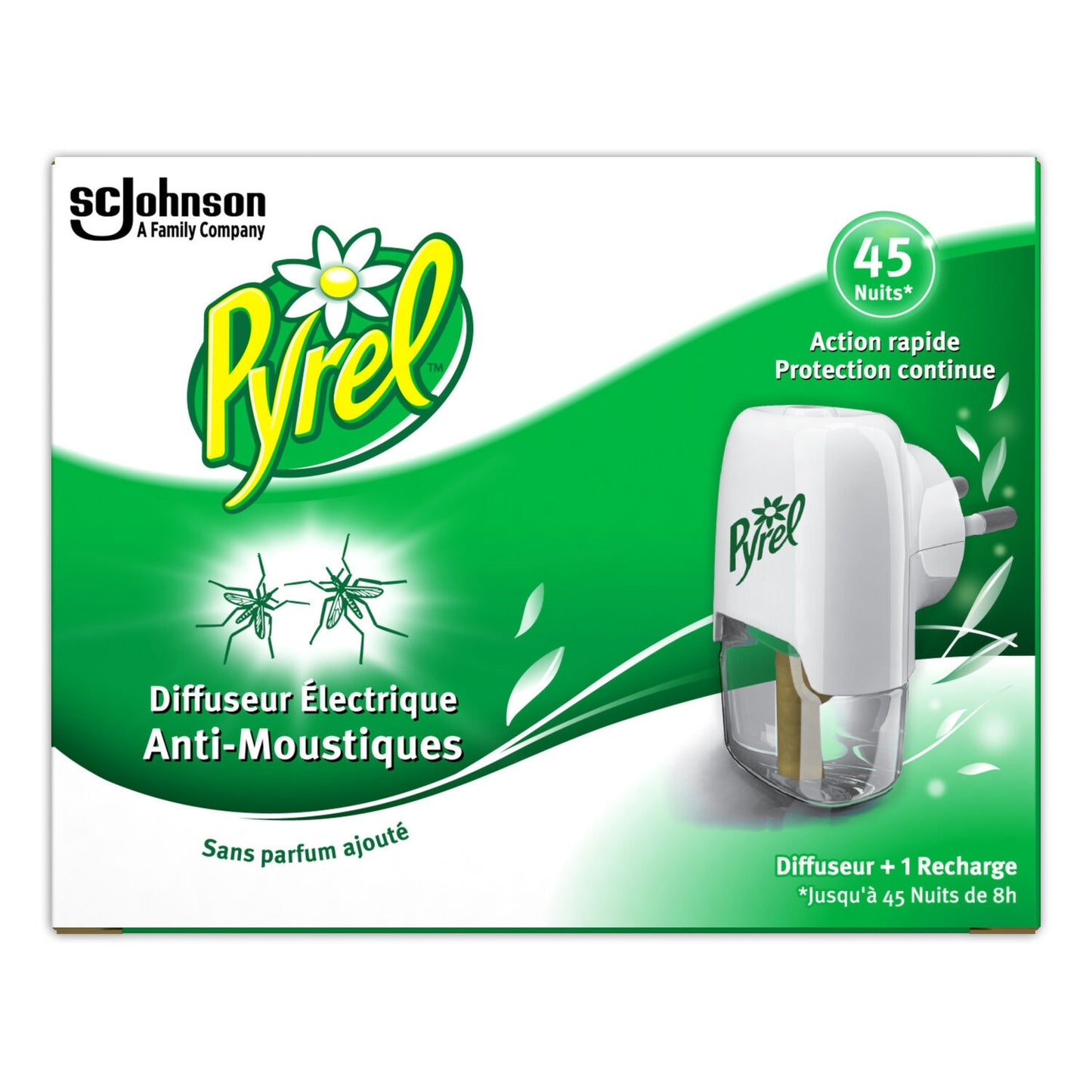PYREL 45 Nights Fragrance-Free Electric Diffuser