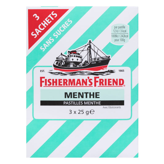 Bonbons Pastilles Menthes Sans Sucres FISHERMAN'S FRIEND