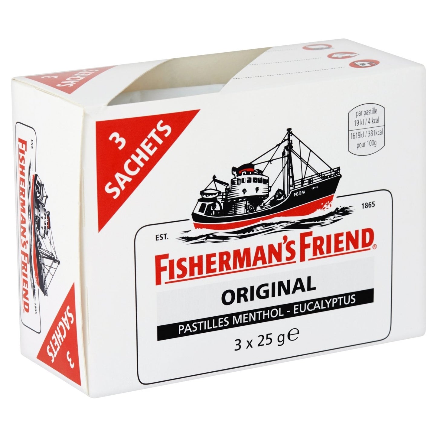 Bonbons Menthol Eucalyptus FISHERMAN'S FRIEND
