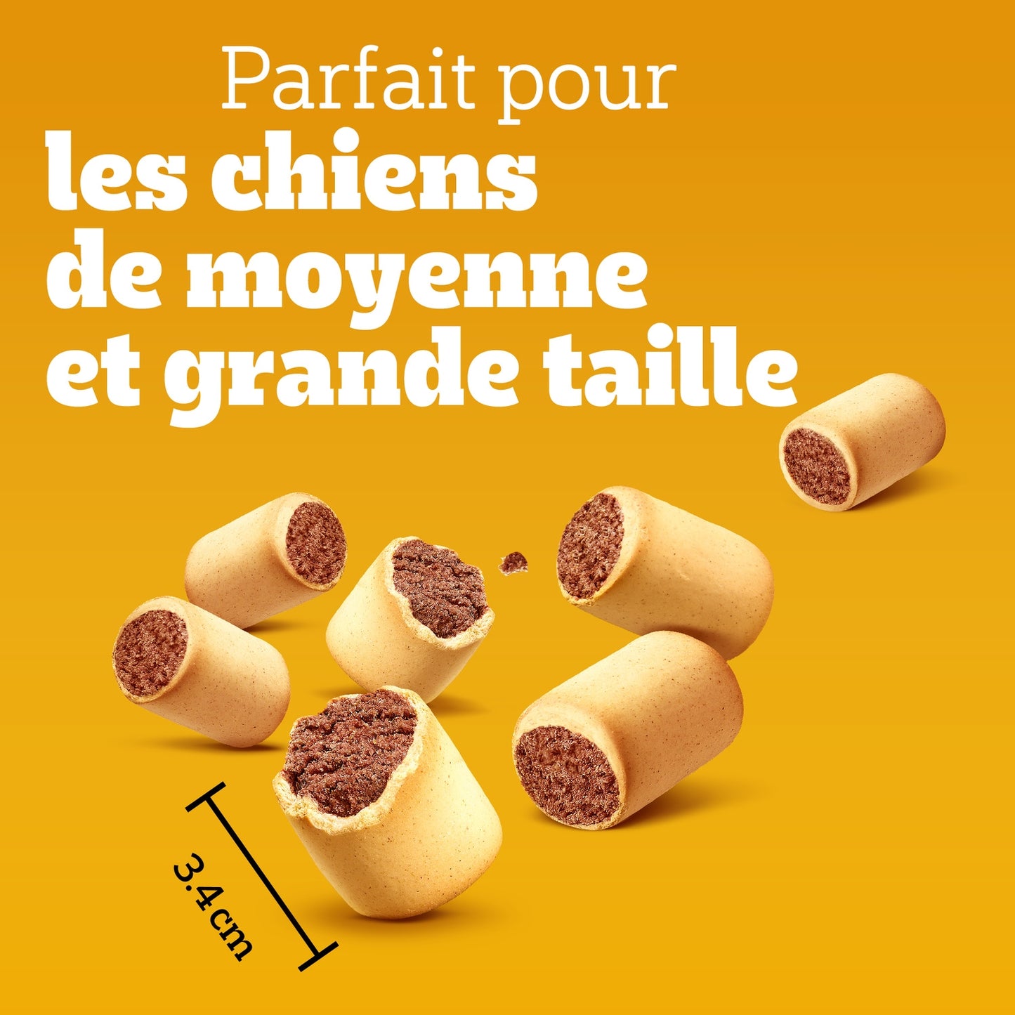 Friandises pour Chien Adulte Fourrés Gourmands Markies PEDIGREE