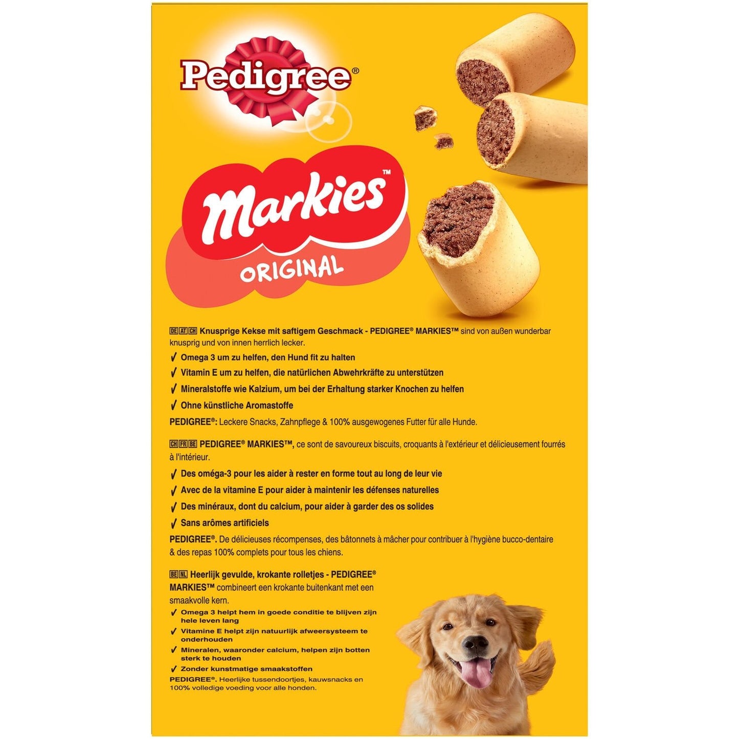 Friandises pour Chien Adulte Fourrés Markies PEDIGREE