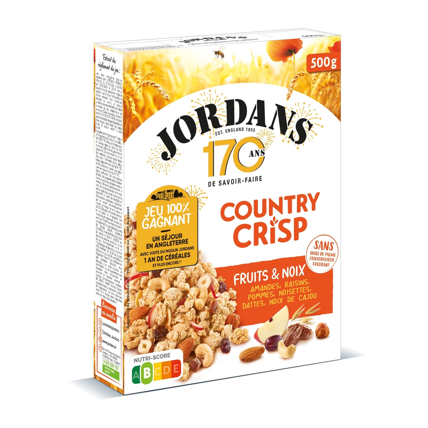 JORDANS Country Crisp Whole Grain Fruits Nuts