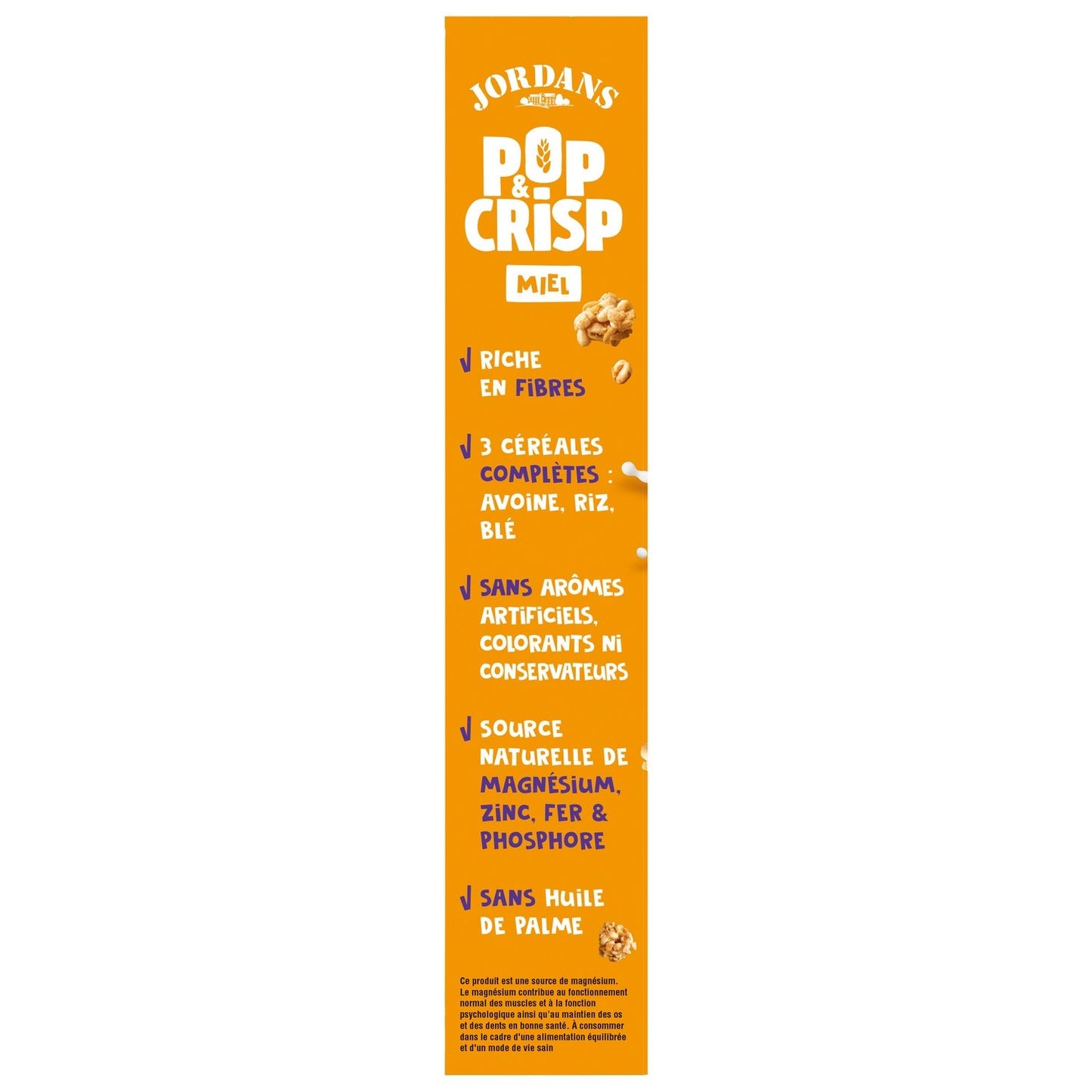 Jordans Honey Pop and Crisp Cereal