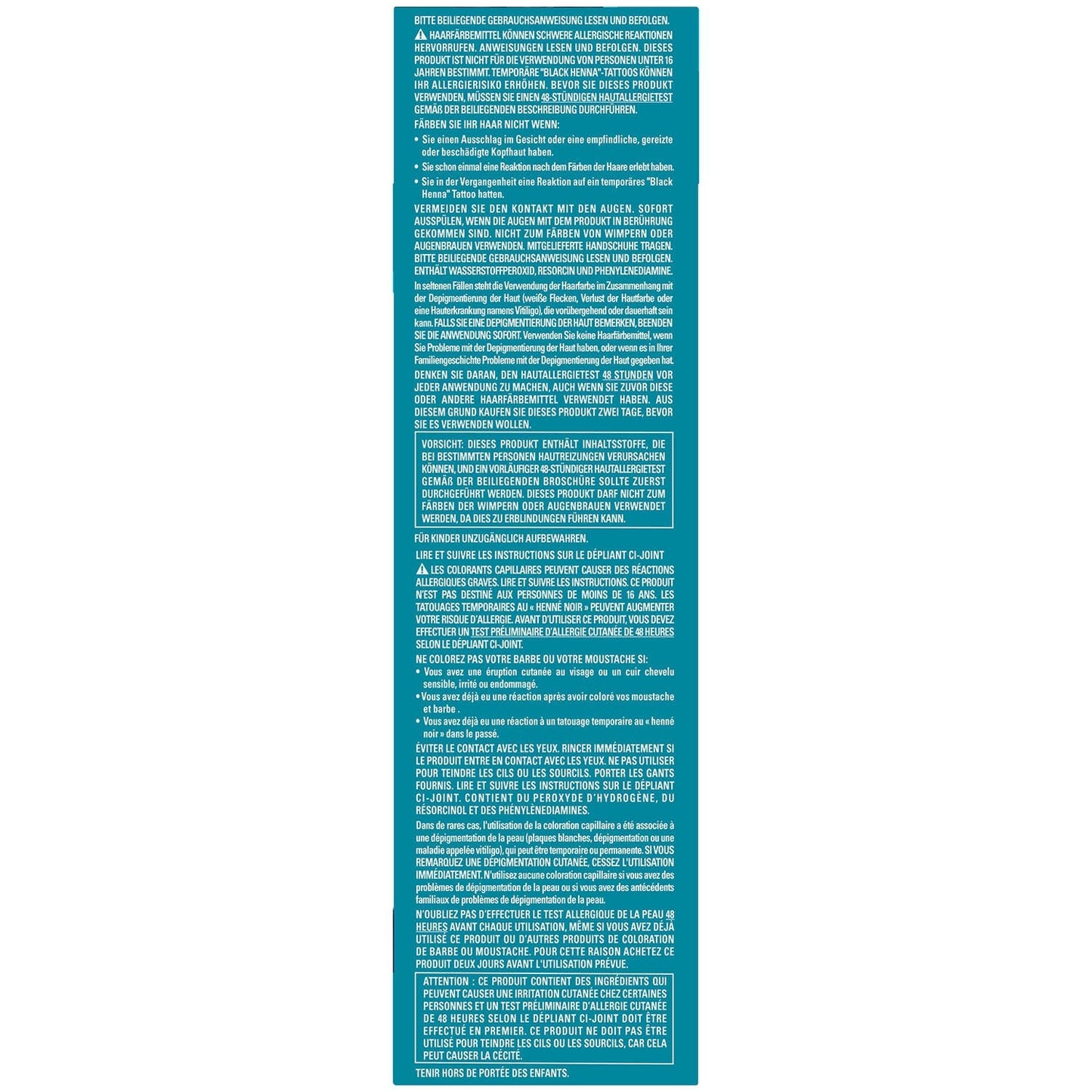 Dark Brown Mustache and Beard Coloring Gel JUST FOR MEN