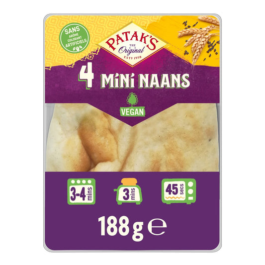 Mini Naans Nature PATAKS