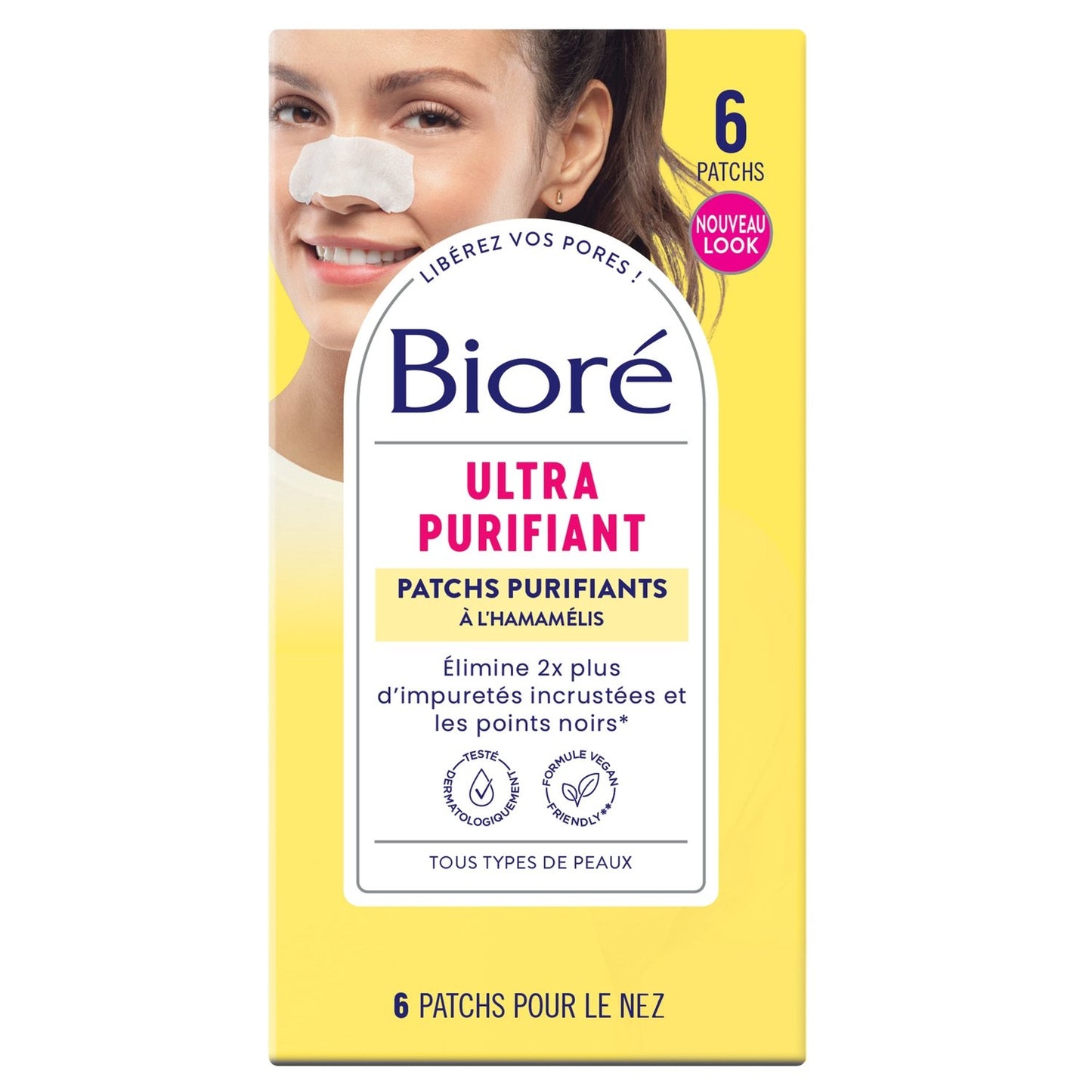 Patchs Ultra Purifiants BIORE la boite de 6