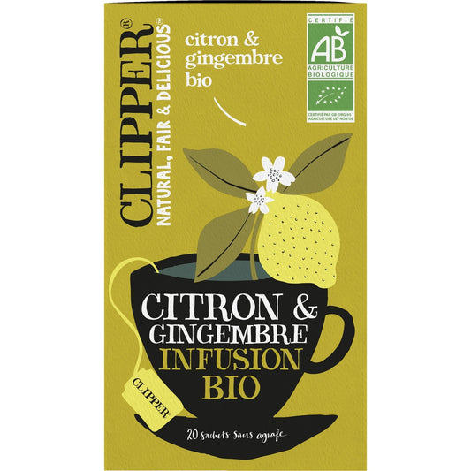 Infusion Citron Gingembre CLIPPER