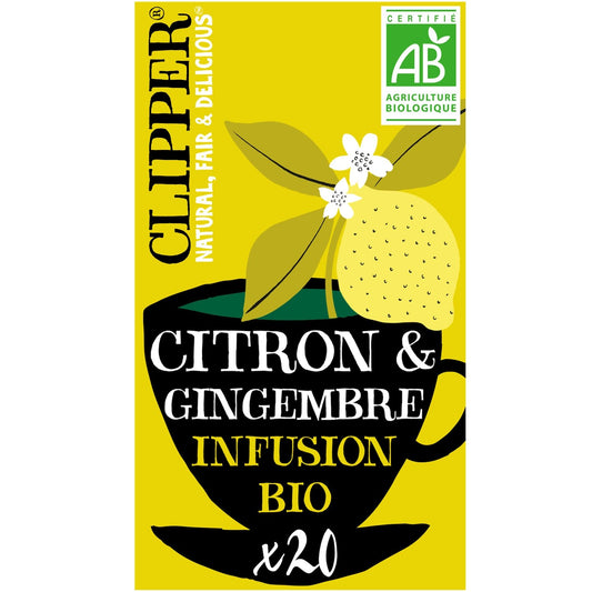 Infusion Citron Gingembre CLIPPER