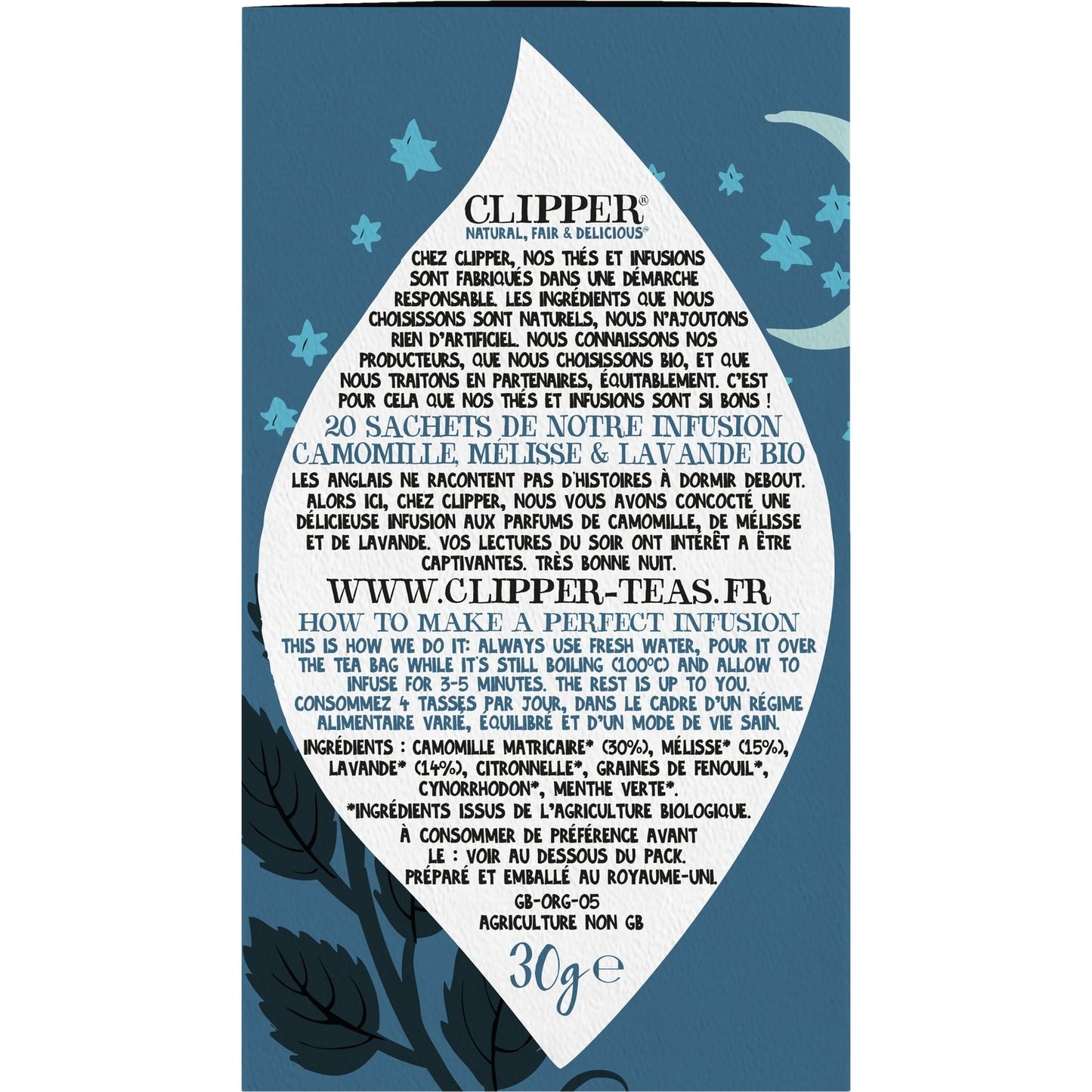 Infusion Bio Marchand de Sable CLIPPER