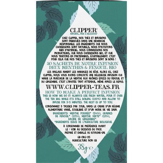 Infusion Bio Divine Digestion CLIPPER