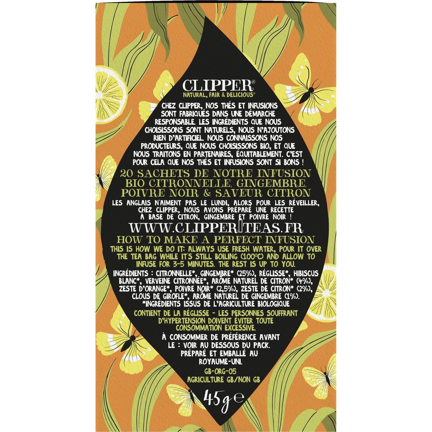 Infusion Happy Mondays CLIPPER