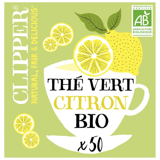 Thé Vert Citron CLIPPER