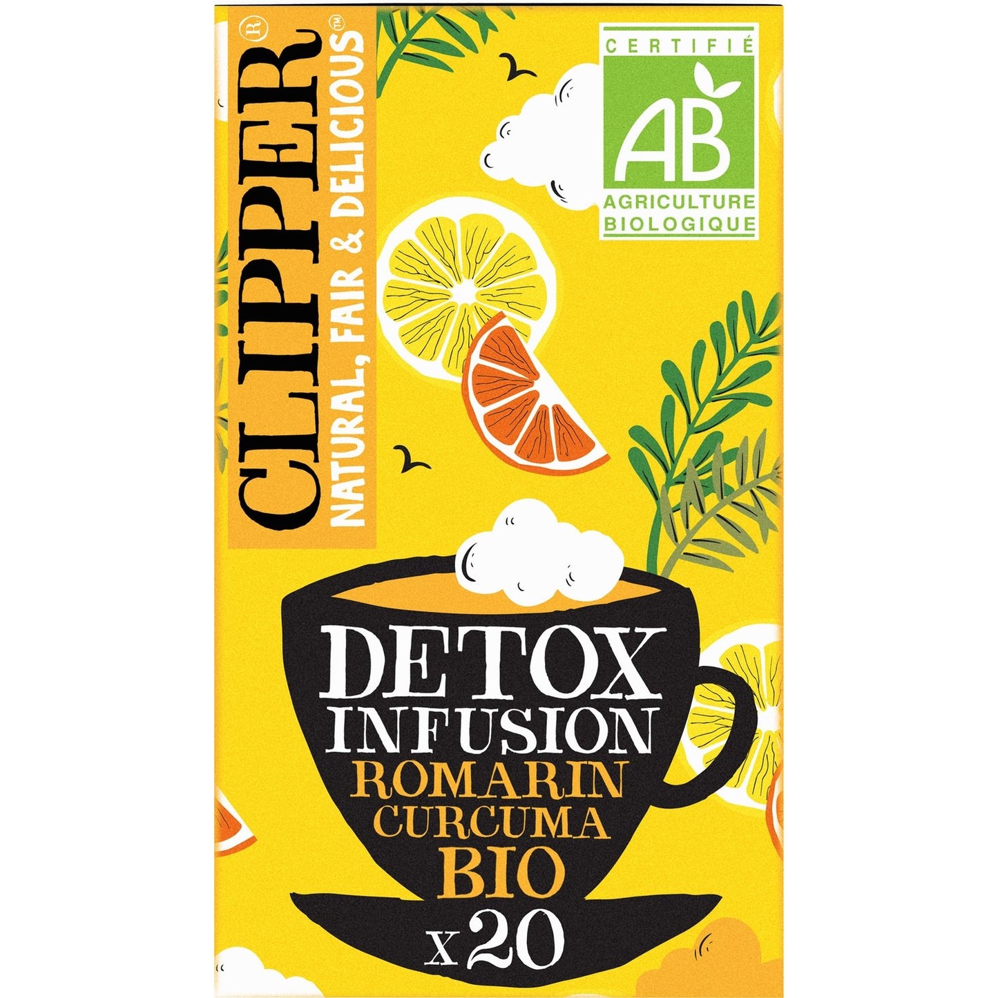 Infusion Bio Curcuma CLIPPER La boite de 20 sachets