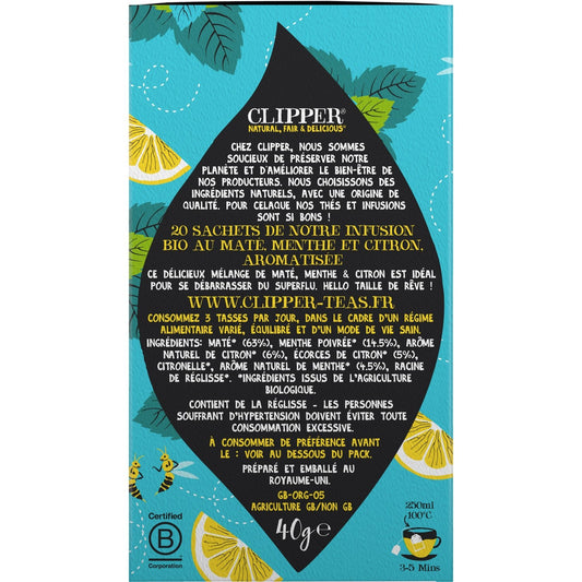 Infusion Bio Taille de Rêve CLIPPER