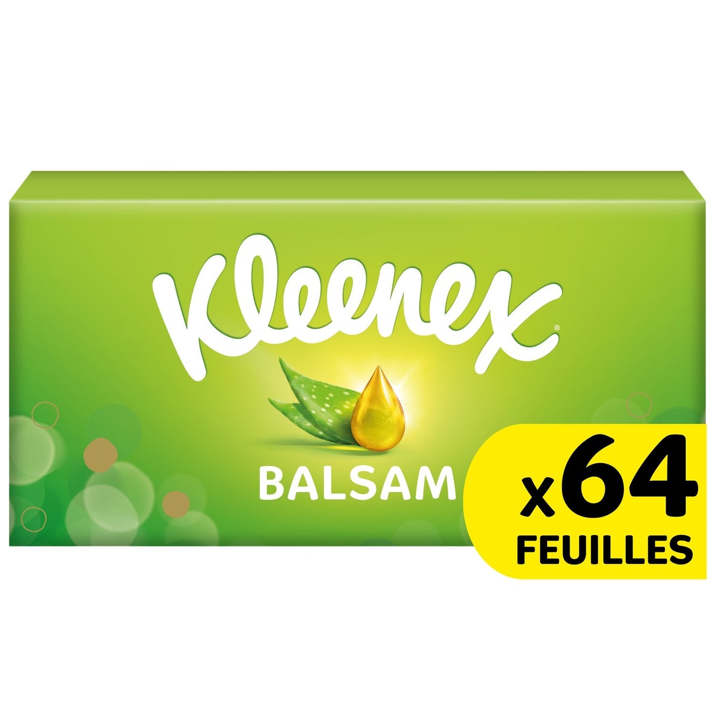 KLEENEX 3-lagige Balsam-Tücher mit Aloe Vera und Vitamin E, recycelbar