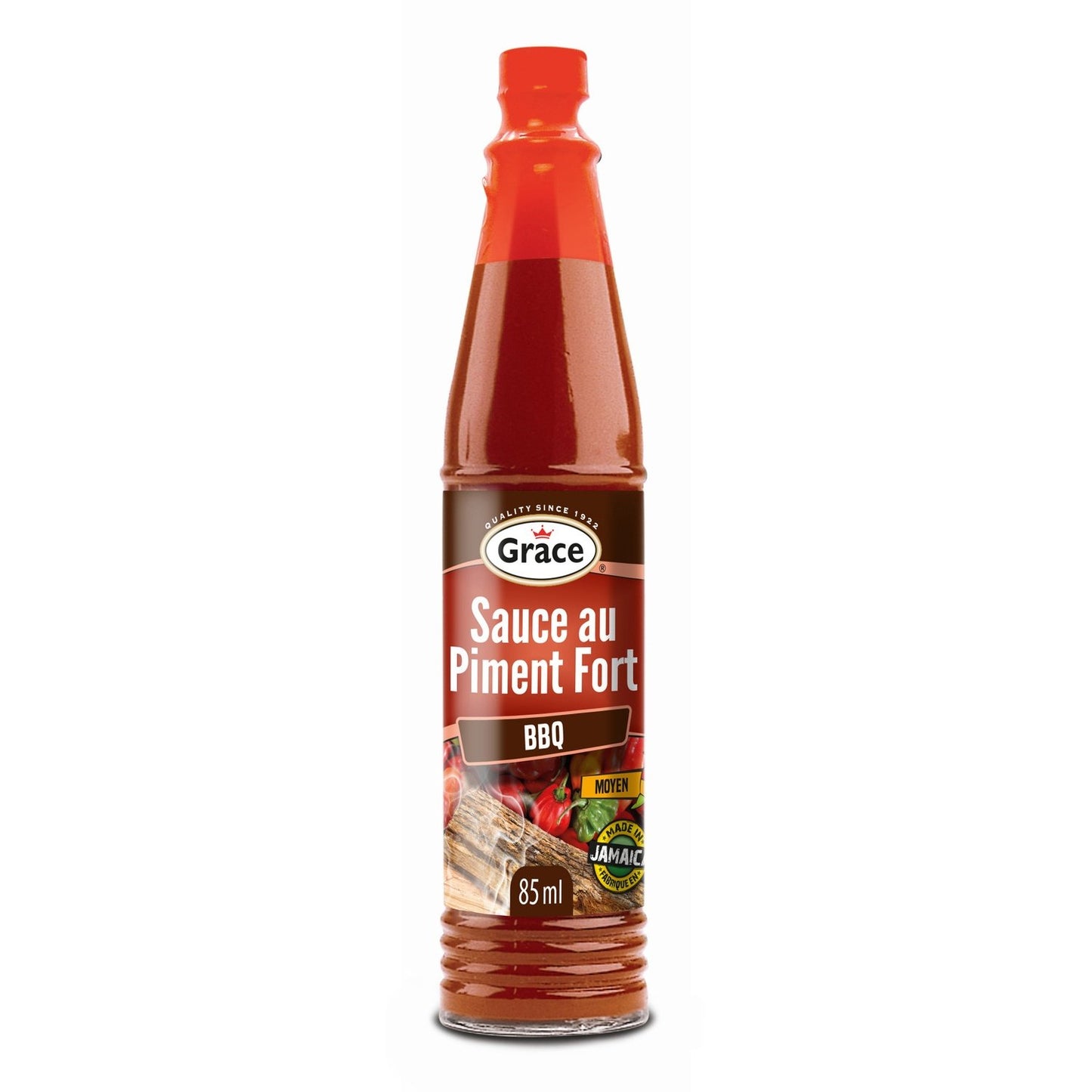 Sauce au Piment Fort et Barbecue GRACE la bouteille de 85mL