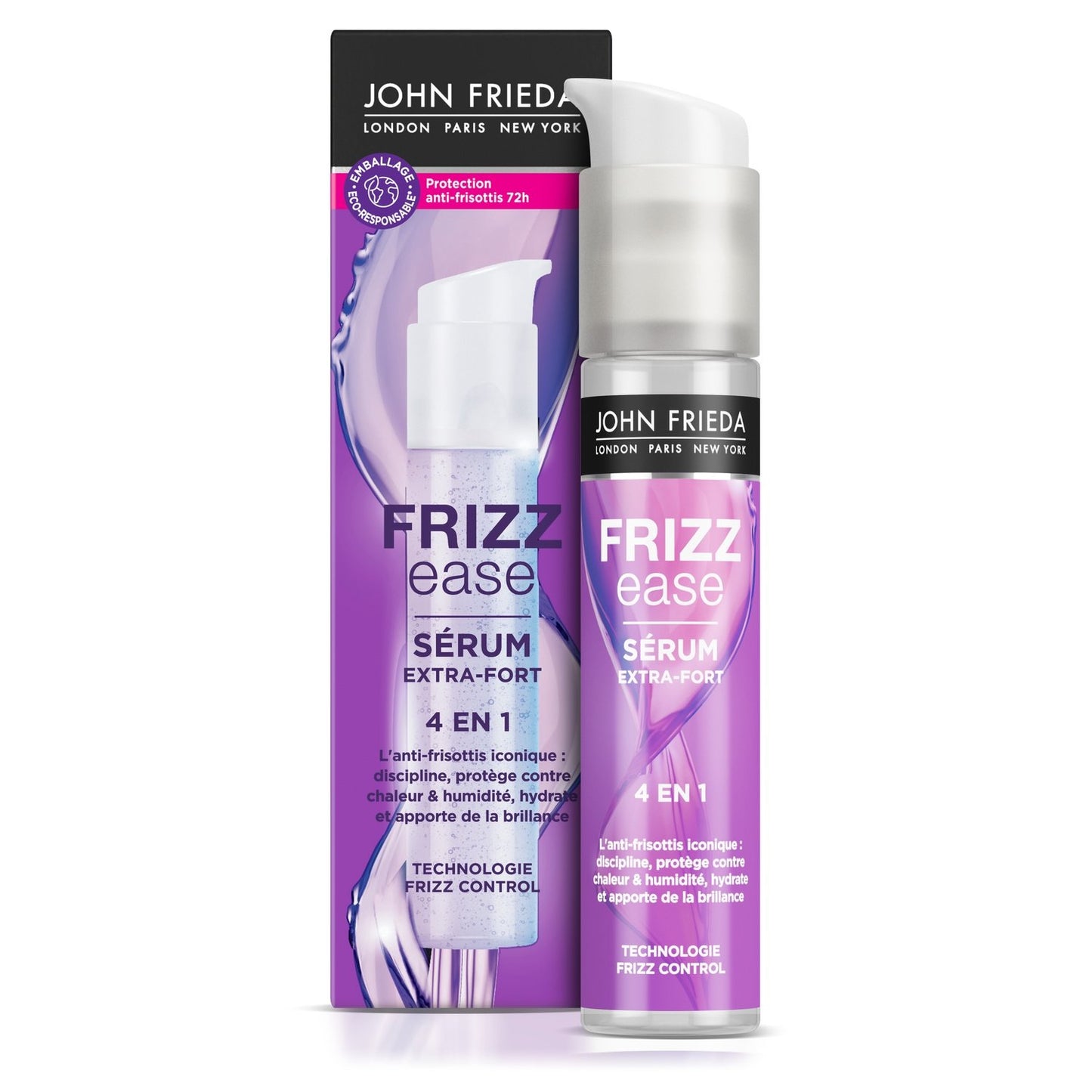 Sérum Cheveux Extra Fort Anti-Frisottis JOHN FRIEDA le flacon de 50 ml