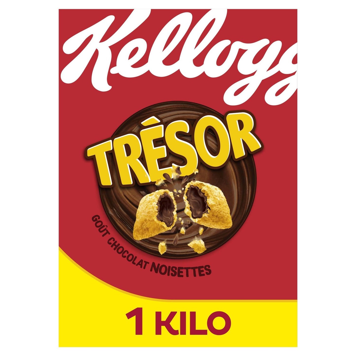 Céréales Trésor Chocolat Noisettes KELLOGG'S la boite de 1 kg