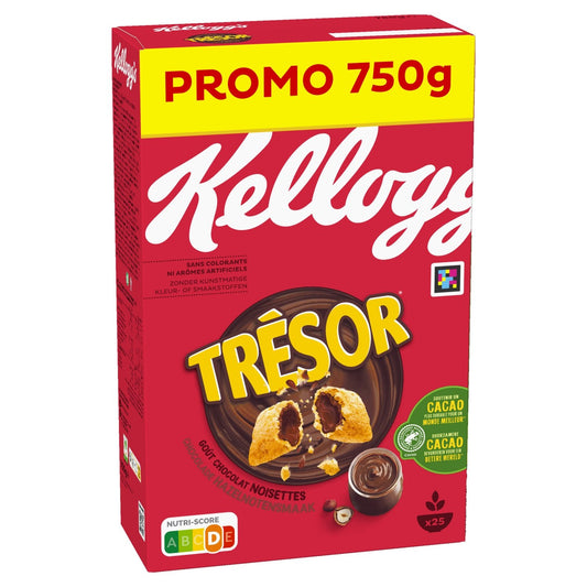 Céréales Trésor Chocolat Noisettes KELLOGG'S