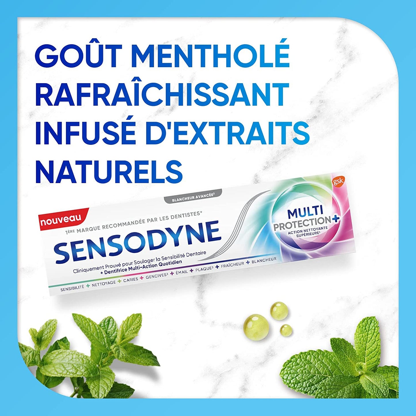 Dentifrice Multi-Protection Blancheur SENSODYNE