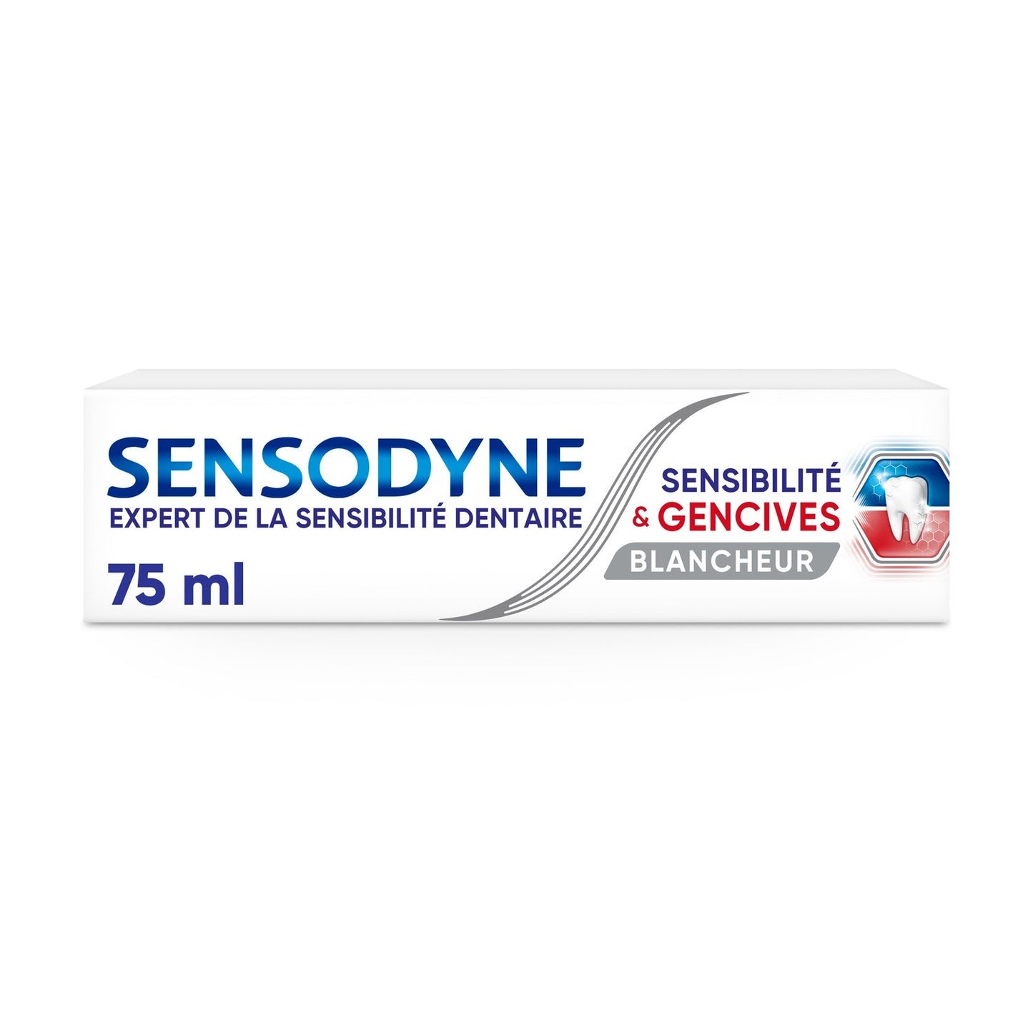 Dentifrice Sensibilité Gencives Blancheur SENSODYNE le tube de 75mL