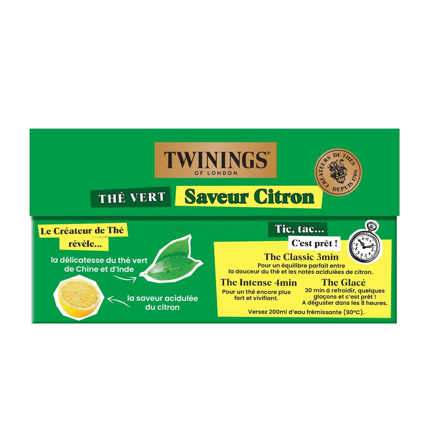 TWININGS Lemon Green Tea