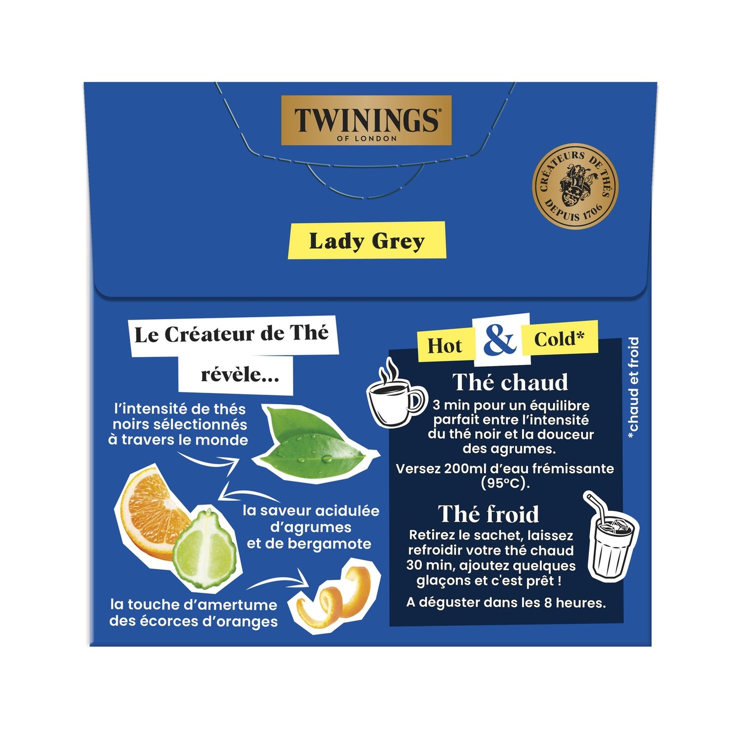 Lady Grey TWININGS Black Tea