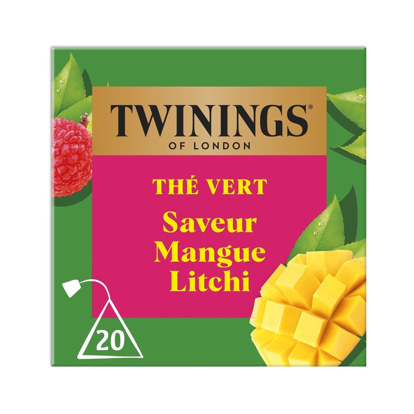 TWININGS Mango Lychee Green Tea