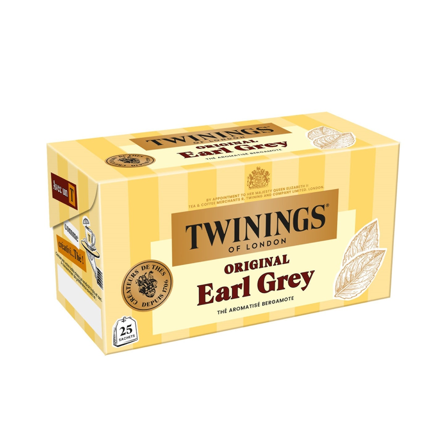 Thé Noir Earl Grey TWININGS
