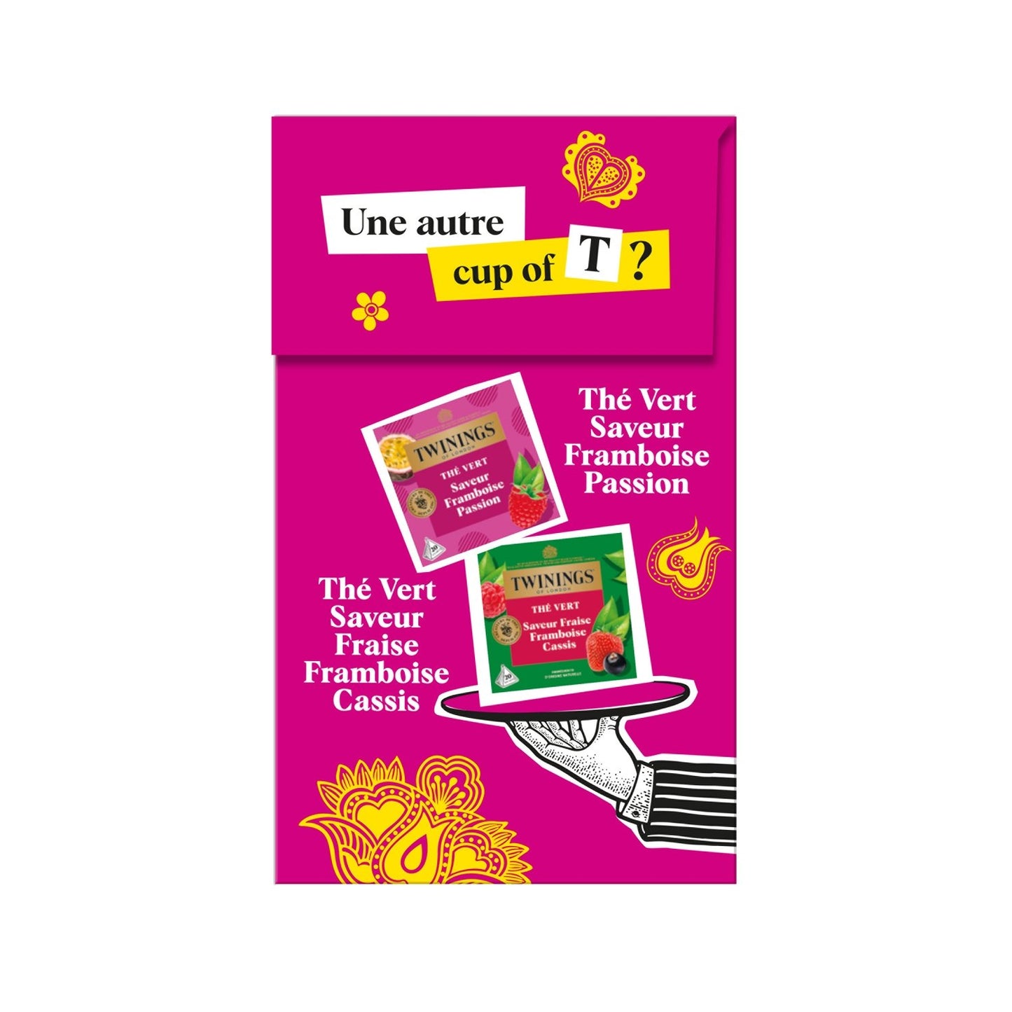 Ayurveda Elderflower Raspberry Hibiscus Infusion TWININGS