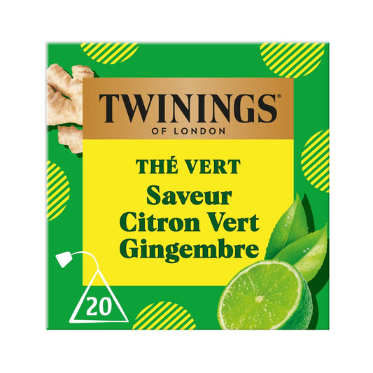 Thé Vert Citron Vert Gingembre TWININGS