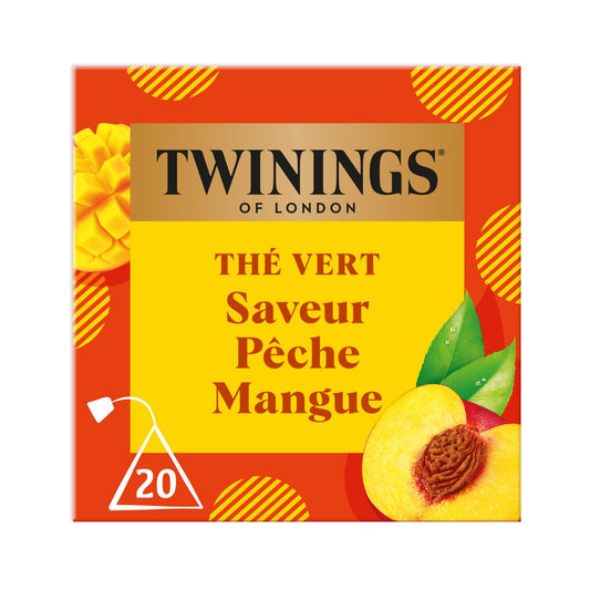 Thé Vert Pêche Mangue TWININGS