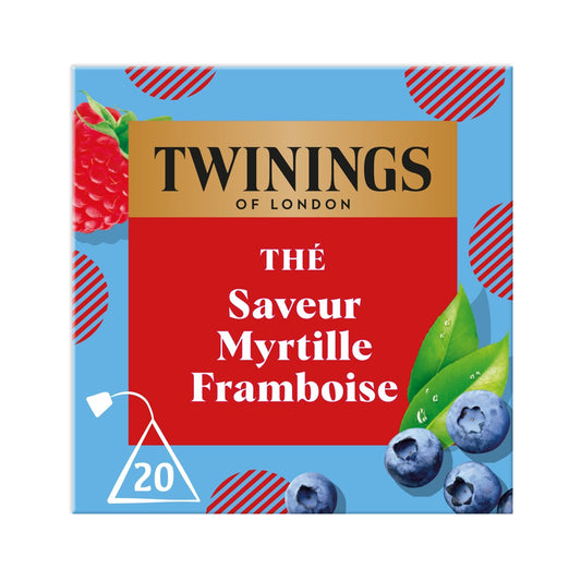 Thé Myrtille Framboise TWININGS