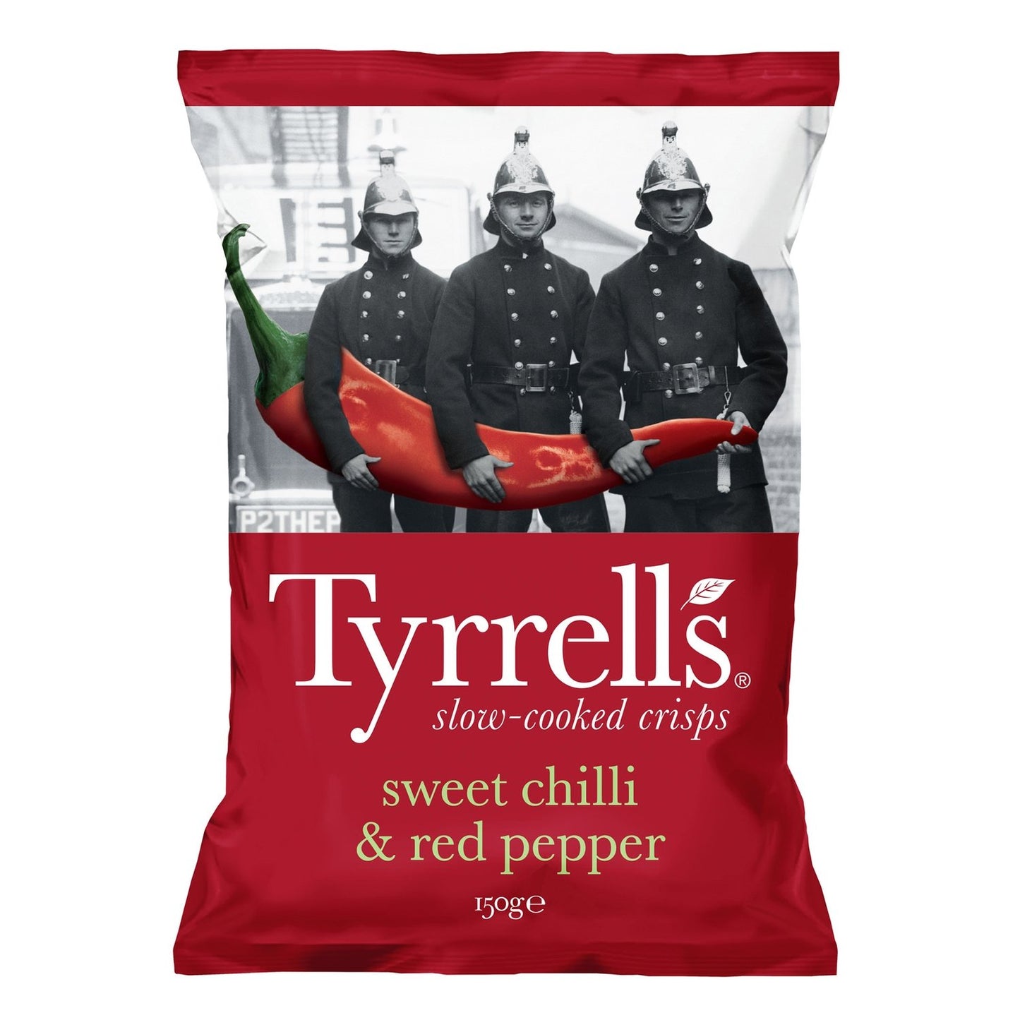 Chips Piment Doux et Poivron TYRRELL'S le sachet de 150g