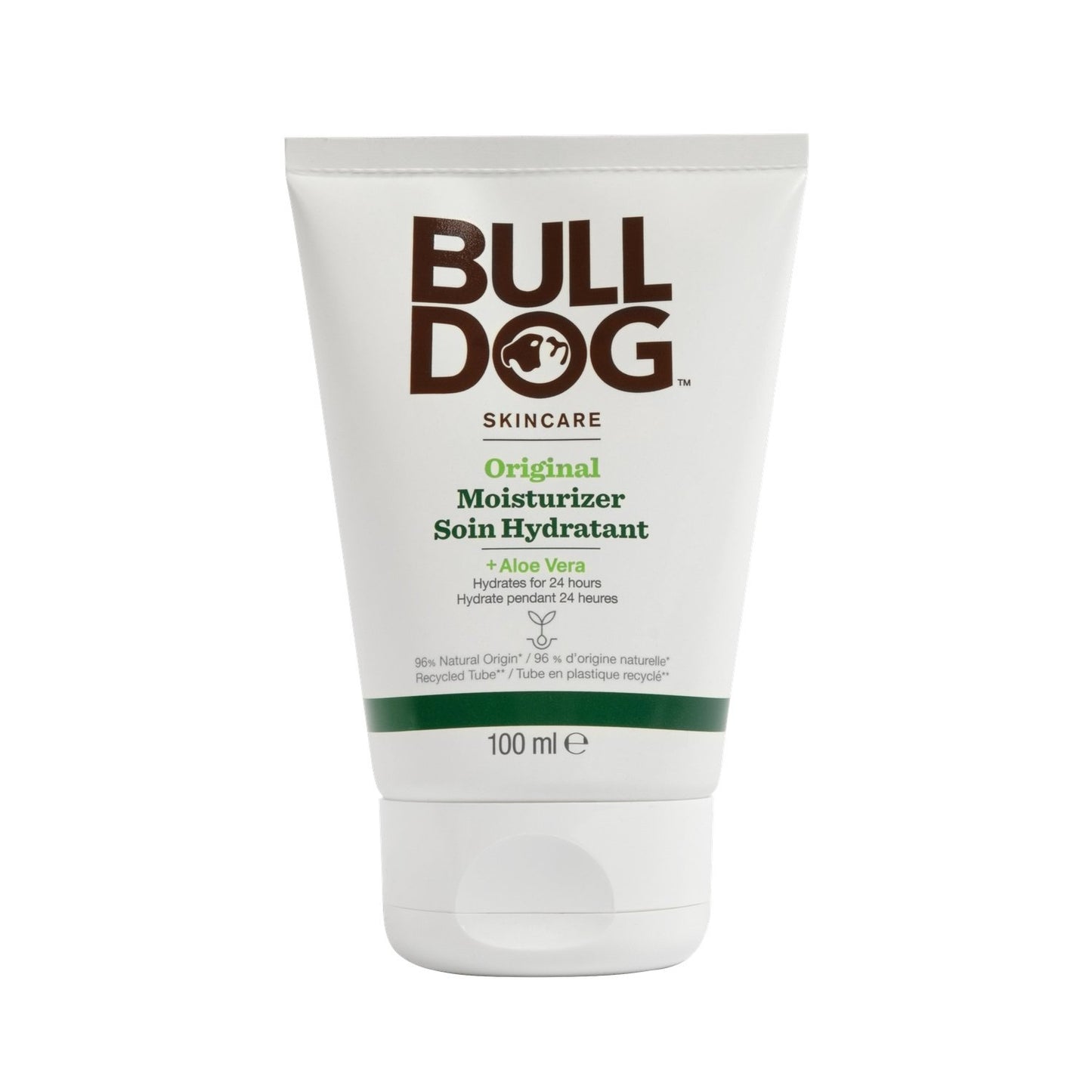 Soin Hydratant Visage Homme Aloe Vera BULLDOG le flacon de 100ml
