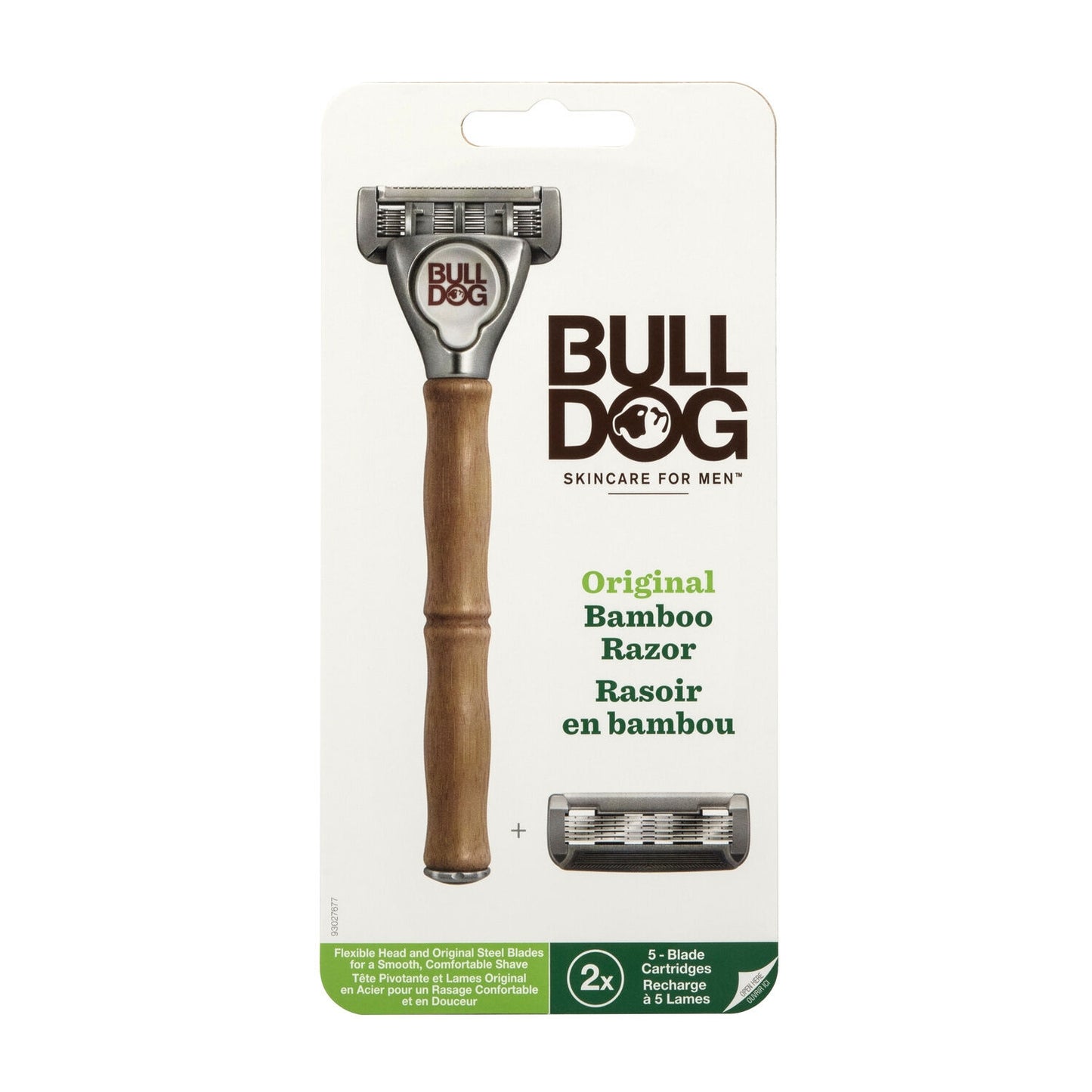 Rasoir pour Homme 5 Lames Aloe Vera Bambou BULLDOG