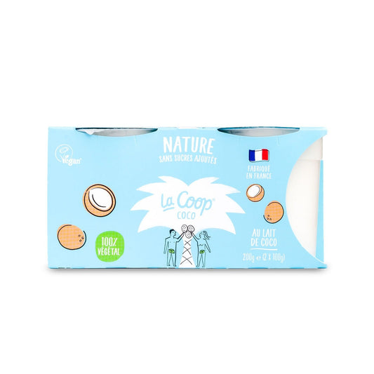 Dessert Végétal Nature au Lait de Coco LA COOP