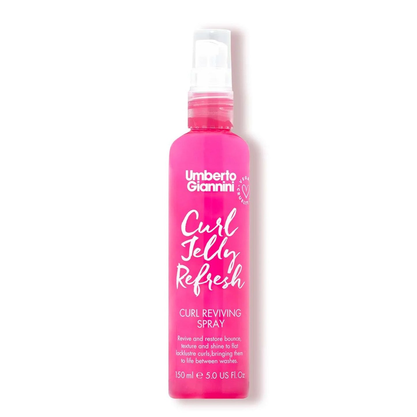 Soin Cheveux pour Boucles Anti-Frisottis Curl Jelly Refresh UMBERTO GIANNINI le flacon de 150mL