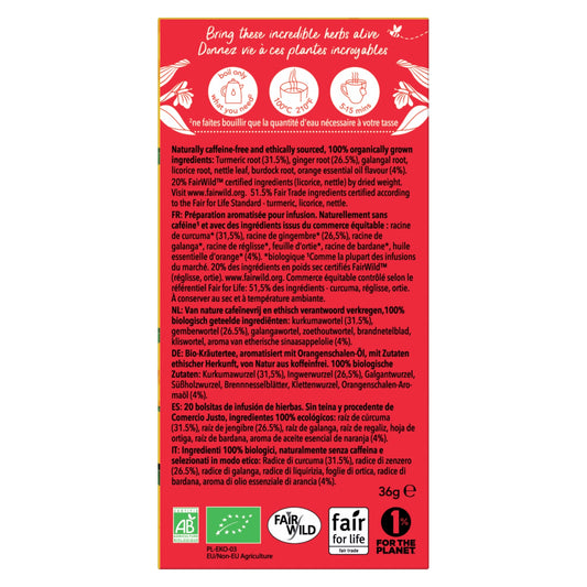 Infusion Curcuma Bio PUKKA