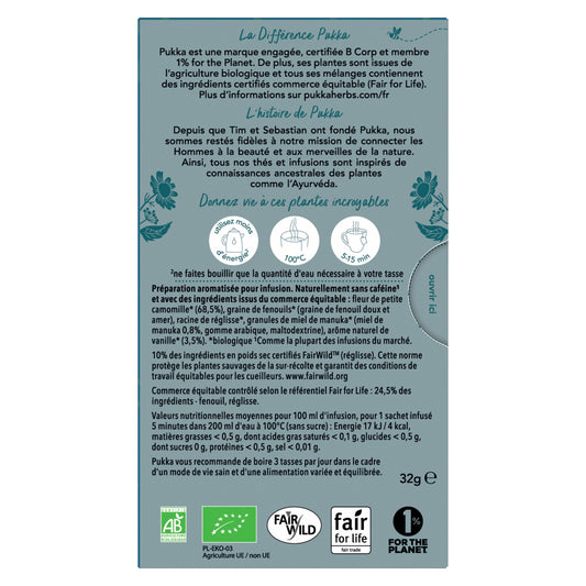 Infusion Nuit Enchantée Bio PUKKA