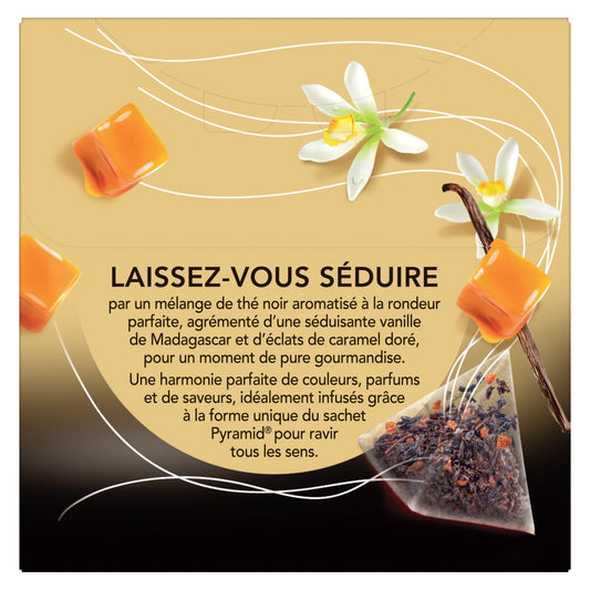 Thé Noir Caramel Vanille Madagascar LIPTON