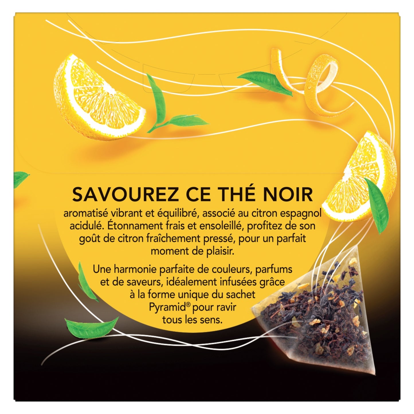 Thé Noir Citron Espagne LIPTON