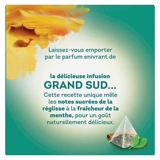 Infusion Saveur du Soir Grand Sud Menthe Réglisse LIPTON
