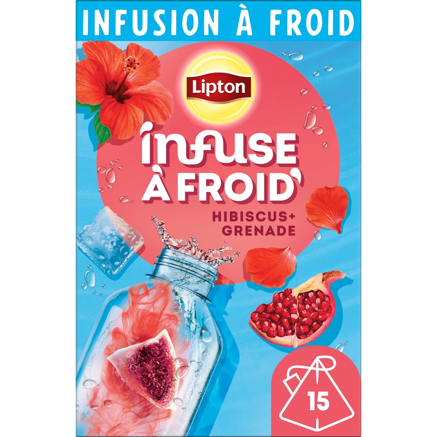 Infusion à Froid Grenade Hibiscus LIPTON