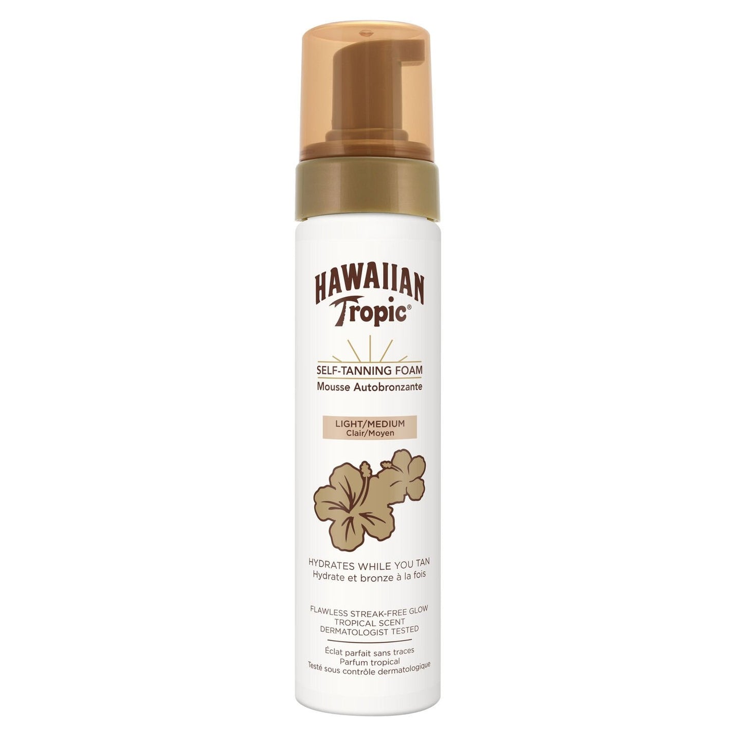 HAWAIIAN TROPIC Self-Tanning Mousse Light Medium
