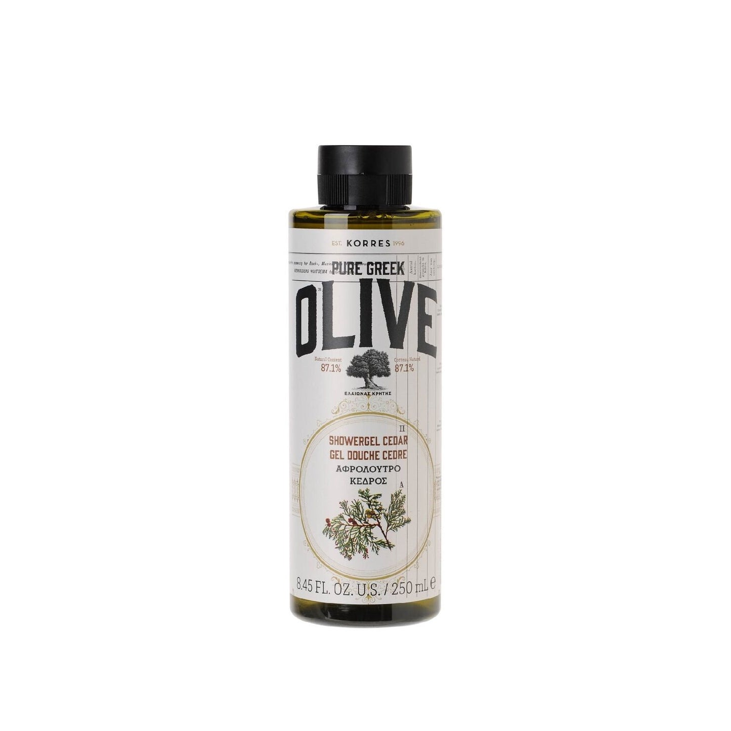 KORRES Olive Cedar Shower Gel